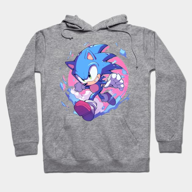 sonic Hoodie by lets find pirate